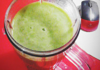 Zelené smoothie se špenátem recept