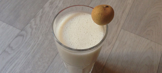 Kokosové smoothie s longanem